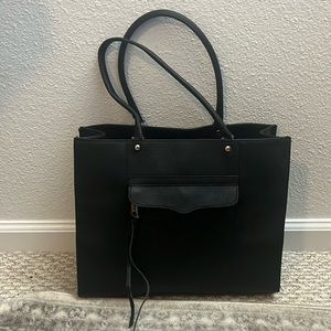 Black Rebecca minkoff work tote